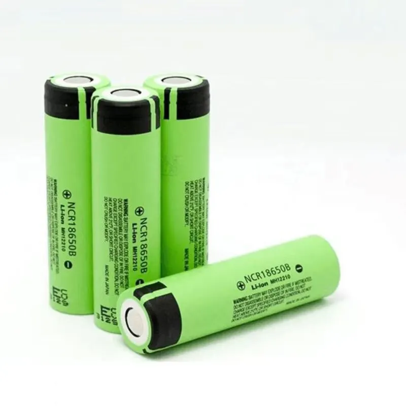 Batteria al litio Lon NCR18650B 3400mAh medio di grande capacità per torcia Radio batteria ricaricabile