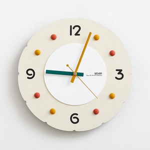 2023 nhà máy Outlet wozoom bán chạy nhất ba chiều bóng đồng hồ treo tường đồng hồ dễ dàng để đặt cho phòng khách - Product Image 1