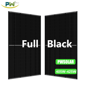 Panneaux PV mono haute puissance 540W 550W 580W 610W mono photovoltaïque tout noir complet noir pour système de panneaux solaires - Product Image 2