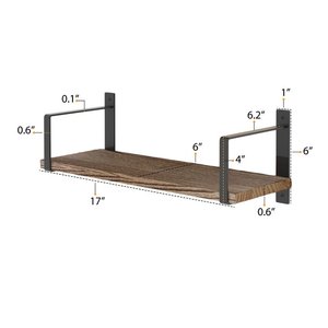 <strong>Wooden</strong> Simple <strong>Shelves</strong> Bookshelf Headboard Corner <strong>Shelf</strong> Bookcase Ternate Solid Wood Bracket <strong>Shelf</strong> - Product Image 6