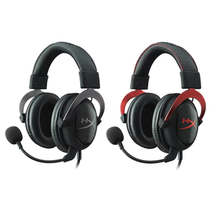 Casque de jeu filaire HyperX Cloud II avec micro détachable à réduction de bruit, casque multiplateforme pour PC, PS5, Xbox, Switch - Product Image 1