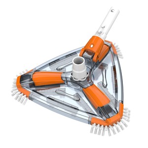 Nettoyeur <span class=keywords><strong>triangulaire</strong></span> flexible pour piscine Bluewave, tête d'<span class=keywords><strong>aspirateur</strong></span> pour piscines moyennes et grandes - Product Image 2