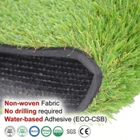 Tapis de gazon artificiel pour animaux de compagnie, synthétique, écologique, haute densité, doux, pour intérieur, 30 mm, résistant à l'eau hypertonique