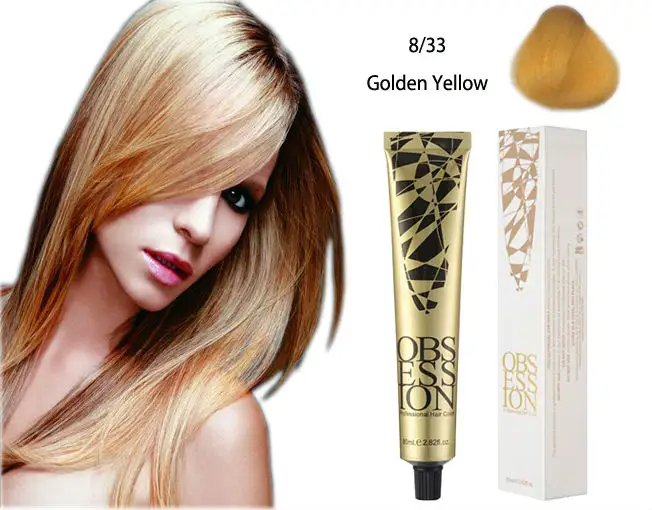 Crème de coloration pour cheveux, salon de coiffure professionnel, vente en gros, en anglais, ml