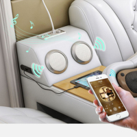 Luxuriöses Smart-Bett aus Leder, Multifunktionsbett, Tatami-Kingsize-Plattformbett, gepolstertes Stoffbett mit Stauraum und Musiklautsprecher