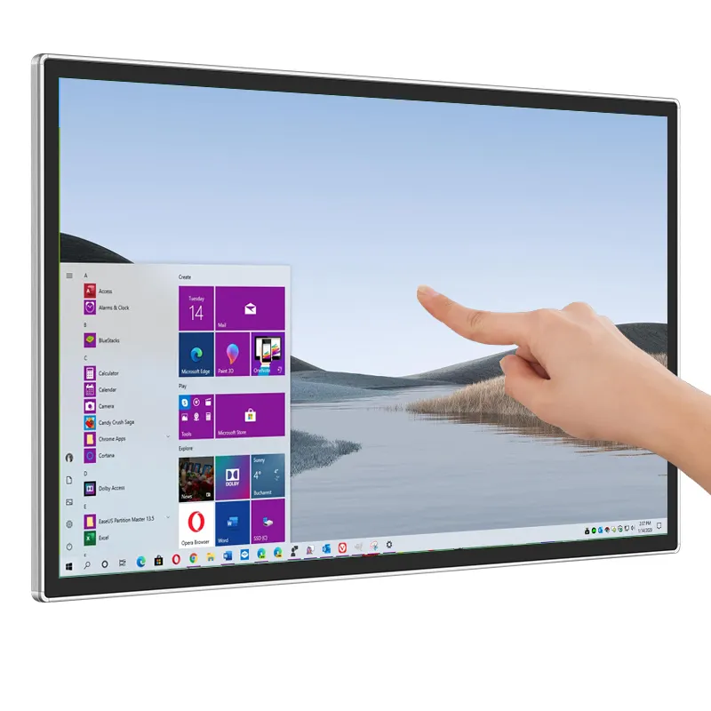 Wholesale Price 32 43 49 55 65 inch Android Digital Signage Wall Mounted Touchscreen Displays