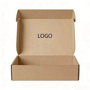 Custom Logo Cardboard Cartons <b>Shipping</b> <b>Box</b> Mailer <b>Box</b> Kraft Cosmetic Set Cosmetics Mailing Skin Care Corrugated Packaging Boxes - Product Image 2