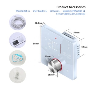 Becasmart BHT-009 vấn đề phòng thông minh lập trình tản nhiệt nhiệt <span class=keywords><strong>wifi</strong></span> thông minh tiết kiệm năng lượng - Product Image 6