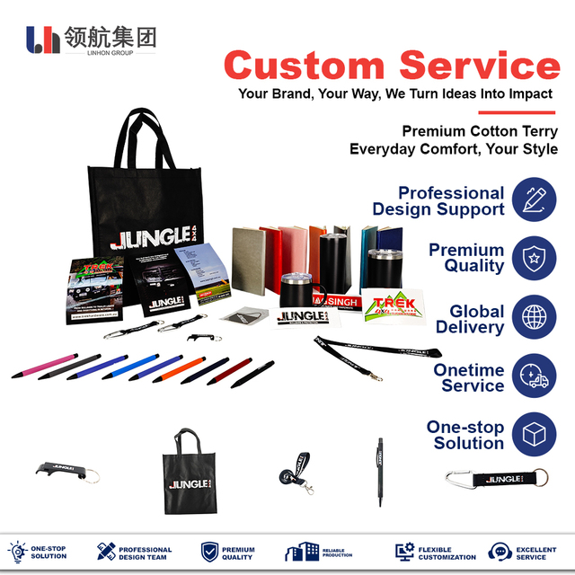 LINHON Wholesale Custom Merchandising Corporate Marketing and Branding Promotional Gift With Logo Set Customised Gift Set