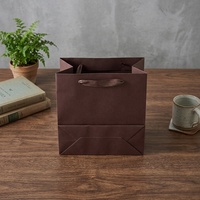 Sac en papier personnalisé de luxe avec poignée, couleur personnalisée, pour emballage cadeau et shopping professionnel