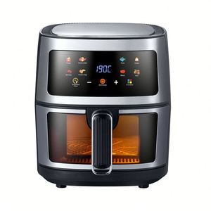 Friteuse à air numérique intelligente 8L avec écran tactile, antiadhésive, pour cuisine domestique, facile à utiliser, personnalisable avec logo du fabricant - Product Image 4
