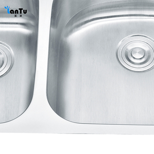Fregadero de cocina de alta calidad, fregadero de cocina de acero inoxidable, tazón doble con gran descuento - Product Image 5