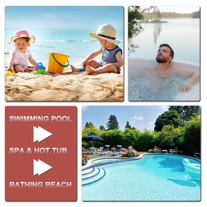 Bandelettes de <span class=keywords><strong>test</strong></span> de <span class=keywords><strong>piscine</strong></span> d'eau salée pour chlorure de sodium 10 pièces - Product Image 5