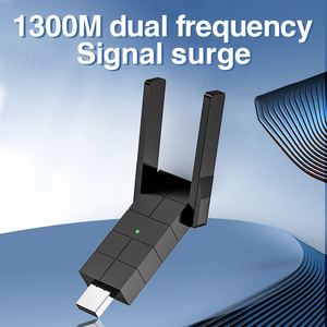 OEM 802.11ac 1300Mbps 2 <strong>External</strong> Antennas Dual Band Mini <strong>Wifi</strong> Usb <strong>Adapter</strong> - Product Image 4