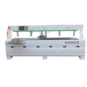 Automatic laser control plywood panel side hole drilling multi-purpose milling lathe and drilling machine combo