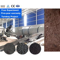LANE Bat Guano Bio-organische meststof productielijn, vleermuismest granulatiemachine, industriële fabriek leverancier