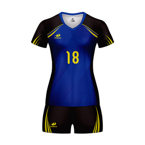 High quality volleyball shirt from Thailand, cheap volleyball shirt - Product Image 2