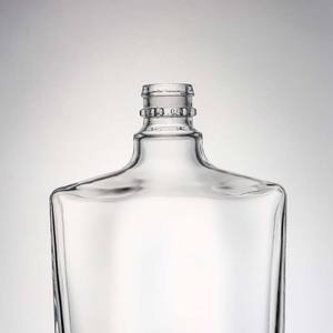 Botella de Licor de Vidrio Transparente Super Flint con Logotipo Personalizado, 500ml 750ml, Envase Cuadrado Vacío para Whisky, Vodka, Ginebra, <span class=keywords><strong>Guala</strong></span> - Product Image 5