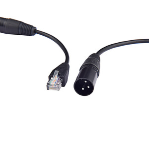 XLR 3-poliger Stecker auf RJ45-Stecker Audio-Mikrofon DMX512 Balanced XLR to Network Port - Product Image 4