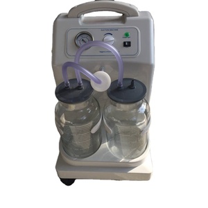 Aspirador Eléctrico Médico Portátil de Alta Potencia, Máquina de Succión Quirúrgica Lipo con Botellas de Plástico - Product Image 2