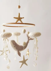 Ocean Baby <strong>Mobile</strong> Sea Themed Nursery <strong>Mobile</strong> Whale Turtle Crib <strong>Mobile</strong> stingray <strong>Cot</strong> <strong>Mobile</strong> - Product Image 4