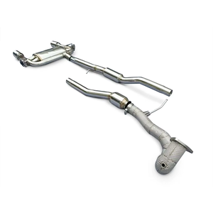 Système d'échappement intelligent Catback et modification du tuyau intermédiaire arrière en acier inoxydable 304SS, compatible avec <span class=keywords><strong>Audi</strong></span> <span class=keywords><strong>TT</strong></span> 8N <span class=keywords><strong>MK1</strong></span> 1.8T 20V <span class=keywords><strong>Turbo</strong></span> 1998-2006 - Product Image 2