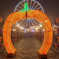 Décoration de Noël extérieure : Motif LED 3D, Sculpture animale géante, Ballon à air chaud, Maison en pain d'épices, Lampe boule lumineuse pour événements commerciaux et fêtes