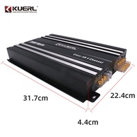 Usine de gros professionnel haute puissance 75W x 4 12V amplificateurs 4 canaux amplificateur de puissance audio de voiture
