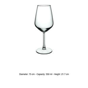 Copa de Vino Allegra Cabernet de 35 cl, Altura 21.7 cm, Diámetro 7.5 cm, Pasabahce - Product Image 3
