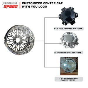 जाली रिम्स 24x14 24x12 26x12 पॉलिश ट्रक फोर्ड के लिए गहरी होंठ जाली मिश्र धातु व्हील के लिए जाली मिश्र धातु व्हील के लिए 6x139.7 8x180 Gmc - Product Image 5