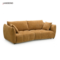 Landbond Möbel Villa Hotel Modernes Stoff-Schlafsofa Wohnzimmer Hotel-Couch Elektrisch Ausziehbares Schlafsofa