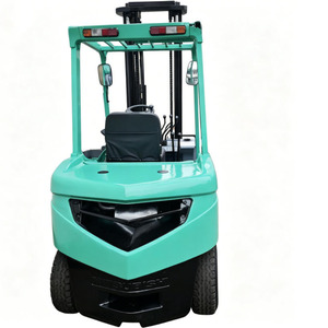 Montacargas Diésel Mitsubishi FD35 Usado de 3.5 Toneladas con Mástil de Dos Etapas, Transmisión Automática/Manual, Llantas Sólidas, Buen Estado, Excelente - Product Image 1