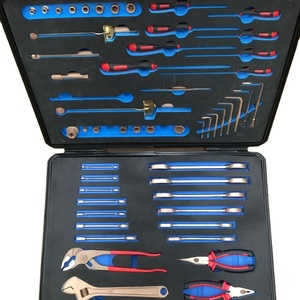 Ensemble d'outils anti-étincelles de haute qualité Oak Brand Be-CuTools, 56 pièces, coffret rigide, OEM Tianjin, avec garantie de 2 ans pour usage industriel GY10 - Product Image 1