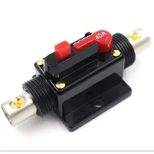 Circuit Breaker Reset Fuse For System Protection For Car Audio Marine Boat Stereo Switch And Solar Inverter System