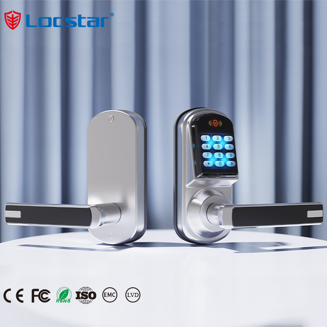 Digital Handle Locksets, Security Access Control Locking System,unlock Recorded Digital Electronic Swing Door Handle Lock CE,ISO