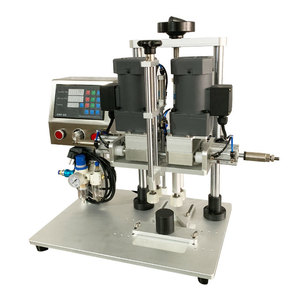 Máquina Tapadora Semiautomática Neumática para Botellas de 20 mm de Diámetro, para Botellas de Productos Químicos, con Motor y Enchufe Europeo - Product Image 4