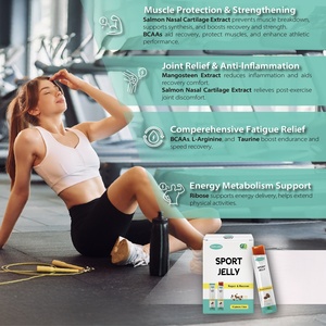 Taiwán hizo ODM OEM Energy Gel Pre-Trabajador Reparación y recuperación Suplementos Endurance Boost Jelly - Product Image 4