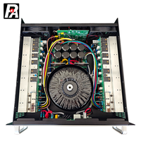 Amplificateur Métallique à Deux Canaux Professionnel 3U XLR Système Audio P-2400S pour Alimentation de Haut-parleurs