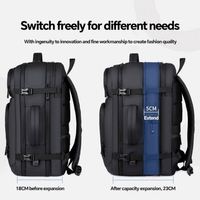 Sac à dos unisexe tendance en tissu Oxford imperméable pour ordinateur portable, idéal pour l'école, le bureau, les voyages, les activités de plein air et le sport – Vente en gros