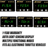 Controlador Electrónico de Respuesta del Acelerador TROS WTP, 6 Modos, 9 Niveles Ajustables, Universal para Autos de Carreras, Potenciador de Aceleración
