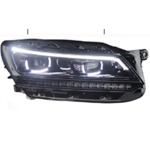 Faros delanteros de coche <span class=keywords><strong>para</strong></span> VW Passat, accesorios de Exterior <span class=keywords><strong>para</strong></span> VW Passat, completos con bombillas y balasto, tipo EE. UU., 2016 - Product Image 1