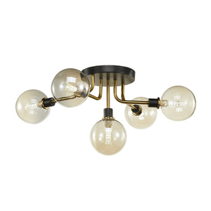 New <b>Light</b> 2022 Industrial Led <b>Dining</b> Room <b>Lights</b> Nordic Simple Wrought Iron Flush Mount Ceiling Lamp Modern <b>Light</b> - Product Image 5