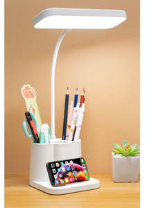 Staffa per <span class=keywords><strong>telefono</strong></span> cellulare portapenne portapenne doppio portapenne a tre temperature di colore che piegano la lampada da tavolo - Product Image 5
