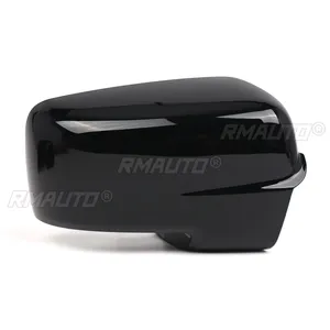 Car Rearview <b>Mirror</b> Cover <b>Shell</b> Caps Housing Replacement for Dodge Ram 1500 2013-2018 68096199AF 68096198AH Glossy Black - Product Image 5
