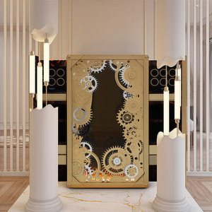 Ánh Sáng Sang Trọng Hiện Đại Thép Không Gỉ Triệu Phú Trang Sức An Toàn Nhà Thiết Kế Tiên Tiến Mật Khẩu Chống Trộm Đồ Nội Thất Phòng Khách - Product Image 6