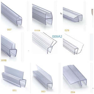 ختم مانع تسرب مياه مطاطي شفاف (شفاف) من النوع H-Type PVC - Product Image 3