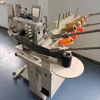 Máquina de coser industrial con alimentación por aguja para ribeteado de cintura TS-1104UTC, máquina de coser automática para jeans