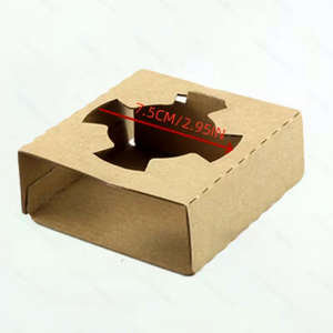Supports de tasses en <span class=keywords><strong>carton</strong></span> biodégradables personnalisés pour café, vente en gros d'usine, écologiques, pour thé à bulles Boba, supports de tasses en papier à paroi simple - Product Image 1