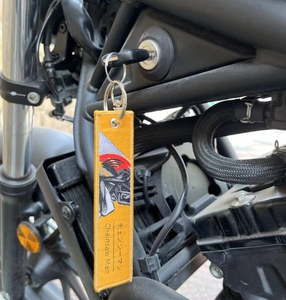 Fabricant nouveau 5000 broderie porte-clés Gril mignon Anime démon tueur porte-clés moto voiture brodé porte-clés - Product Image 3