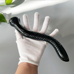 Yoni Trứng Cho Phụ Nữ Kegel Bài Tập 18 Cm Tự Nhiên Nephrite Cong Massage Cây Đũa Phép Lớn Ngọc Tinh Thể Đá Yoni Massage Thanh - Product Image 5